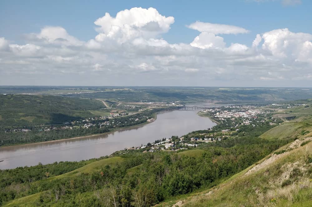 Sagitawa Lookout Peace River Alberta