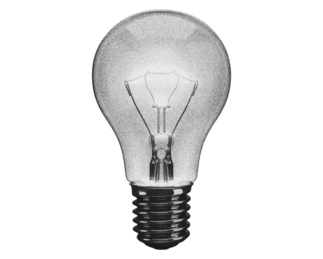 Illustration of a lightbulb